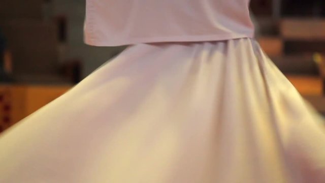 Konya / turkey - 19 November 2016: Mevlana Culture Centre Whirling Dervishes Sacred Ceremony.