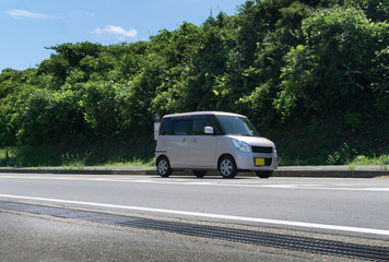 Fototapeta premium 軽乗用車