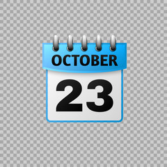 Calendar icon vector Isolated on transparent background. Symbol Calendar for your website design, logo, application user interface.