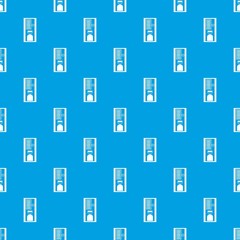 Obraz na płótnie Canvas Coffee vending machine pattern seamless blue
