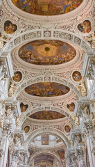 Obraz premium Dom Passau Orgel innen 