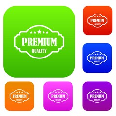 Premium quality label set collection