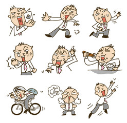 多忙なビジネスマン