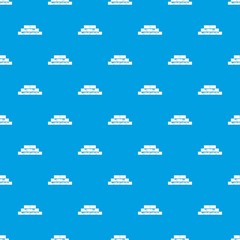 Brickwork pattern seamless blue
