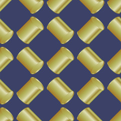 Metal Cans Seamless Pattern