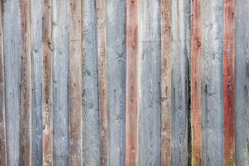 Background of old gray wooden boards