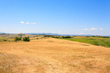 Fototapeta na wymiar Tuscany hills landscape, Italy