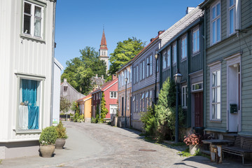 Vue de Trondheim, Norvège