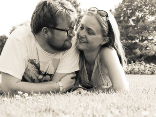 Young couple in love
