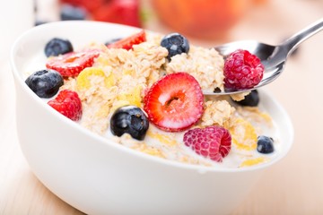 Breakfast.