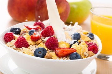 Breakfast.