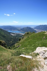 lake como landscape mountain Lecco