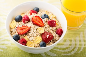 Breakfast.