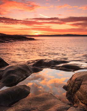 sunset mirror