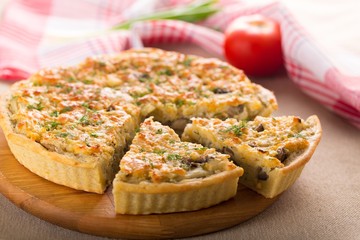 Quiche.