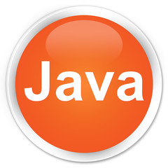 Java premium orange round button