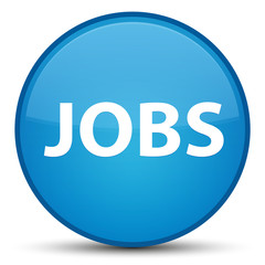 Jobs special cyan blue round button