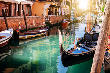 Fototapeta na wymiar Beautiful Venice city at summertime. Italy, Europe