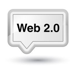 Web 2.0 prime white banner button
