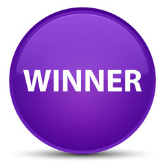 Winner special purple round button