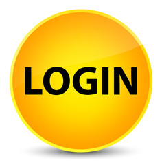 Login elegant yellow round button