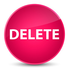 Delete elegant pink round button