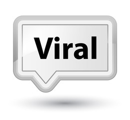 Viral prime white banner button