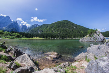 Klarer Bergsee