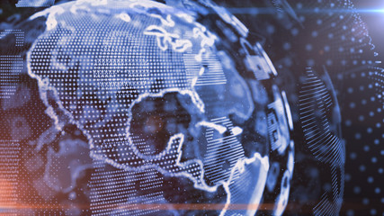 Secure global financial network crypto currency blockchain encryption