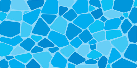 Stone wall surface pattern, abstract background consisting of geometrical shapes