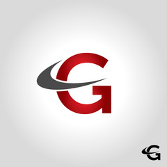 letter g logo, icon and symbol vector illustration