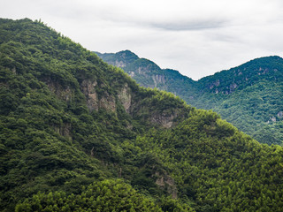 Obraz premium The scenery among the mountains