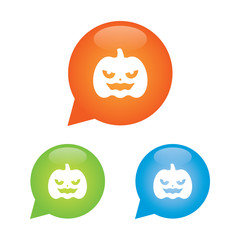 Fototapeta premium Pumpkin Marker Icon