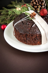 Chocolate Christmas Pudding