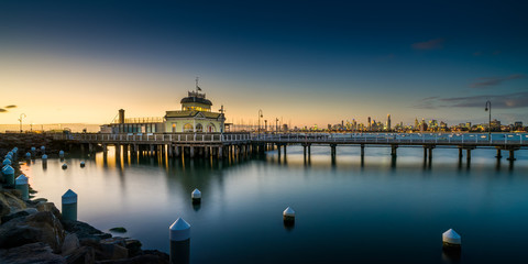 Naklejka premium St. Kilda Pier, Melbourne
