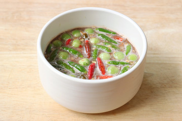 chili paste bowl