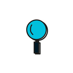 doodle magnifying icon