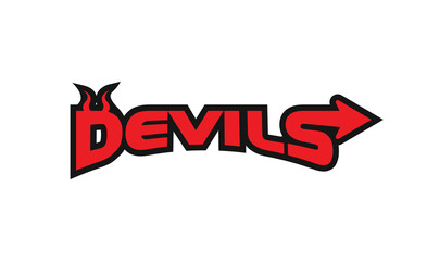 Devils Logo Letter