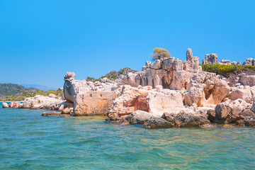 Fototapeta premium Kekova island, Antalya Turkey