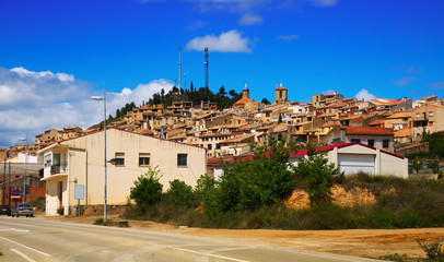 General view of Calaceite. Aragon