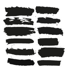 black brushstroke set3