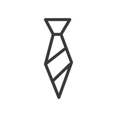 Office uniform vector line icon