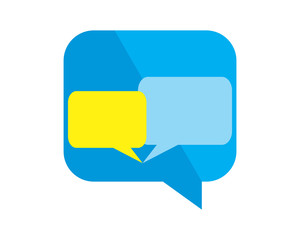 talk chat conversation chitchat icon vector