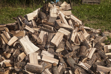 heap of logs