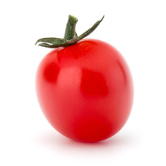 fresh cherry tomato isolated on white background cutout