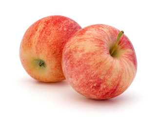 Red apple isolated on white background cutout