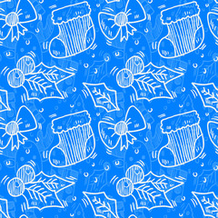Seamless christmas pattern