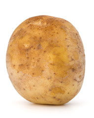 new potato tuber isolated on white background cutout