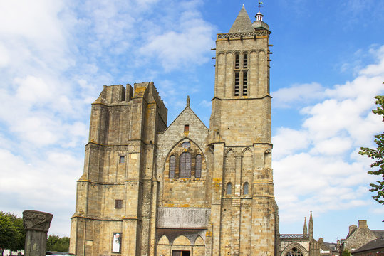La cathédrale Saint Samson à Dol de Bretagne. Ile et Vilaine. Bretagne 