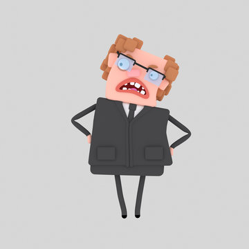 Angry business boss

Custom 3d illustration / design : Can't find what you are looking for? contact me! I can create exactly what you need.